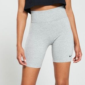 Nike swoosh biker shorts
